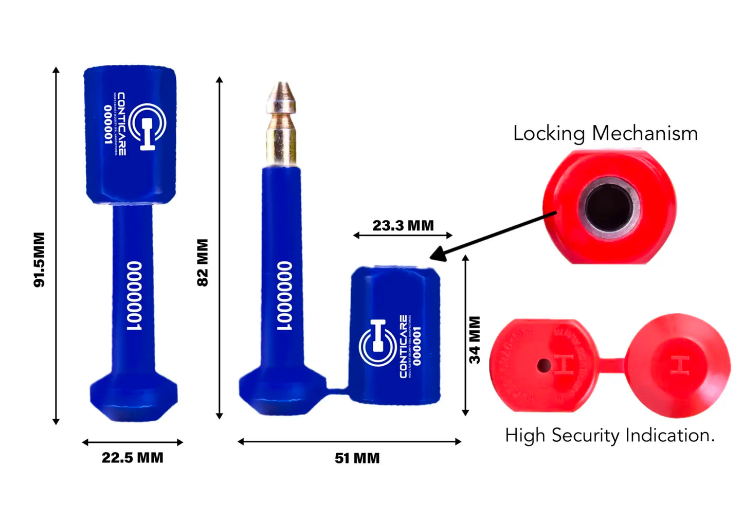 Conticare High Security Bolt Seal - SSP 11