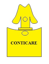 Conticare Plastic Bag Seals (Anchor-Shaped)